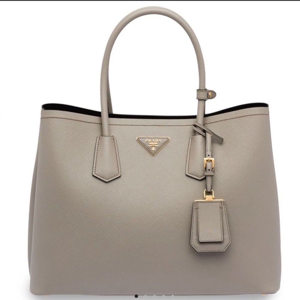 Prada Cuir Medium Double Bag